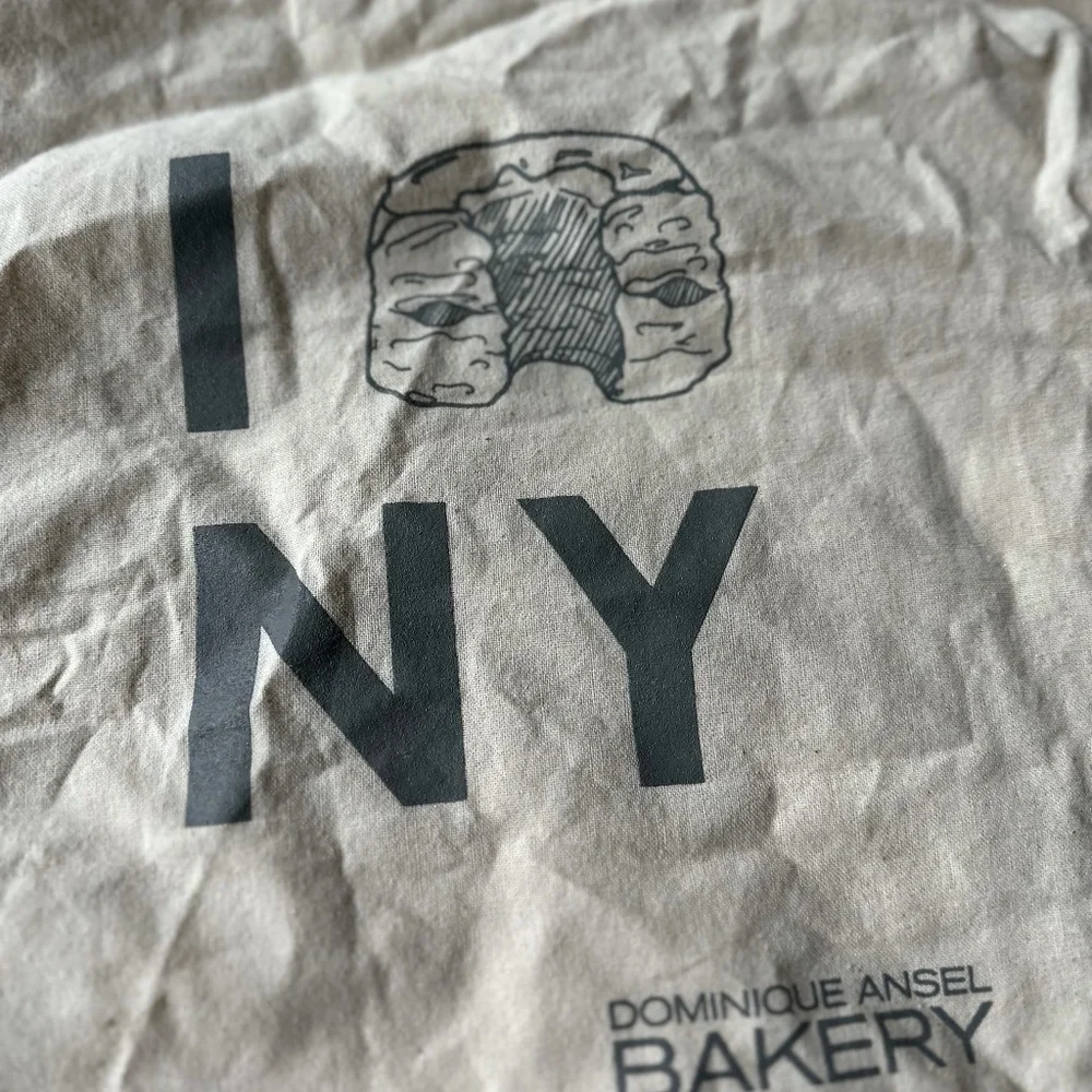 I love New York bakery potato sack style recycled fabric bag New York Ci…